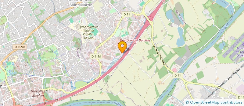 localisation de l'entreprise TAORMINA  CROLLES