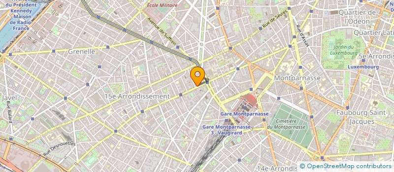 localisation de l'entreprise TAORMINA VAUGIRARD  PARIS