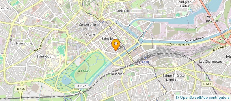 localisation de l'entreprise TAOS RION à CAEN