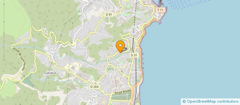 localisation de l'entreprise TAOTE à BASTIA