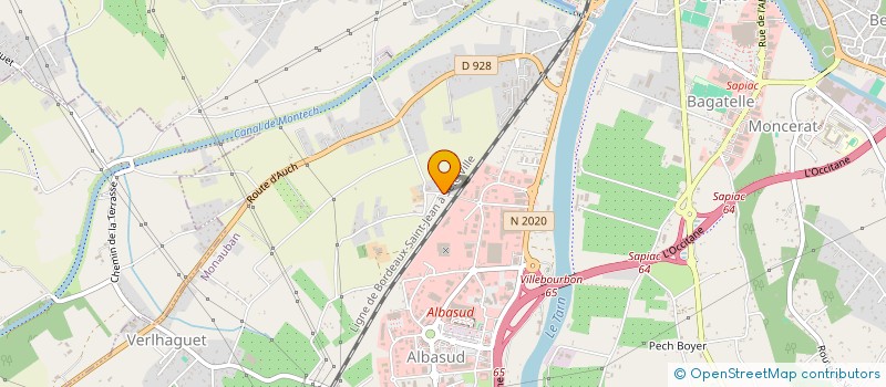 localisation de l'entreprise TAOUNA  MONTAUBAN