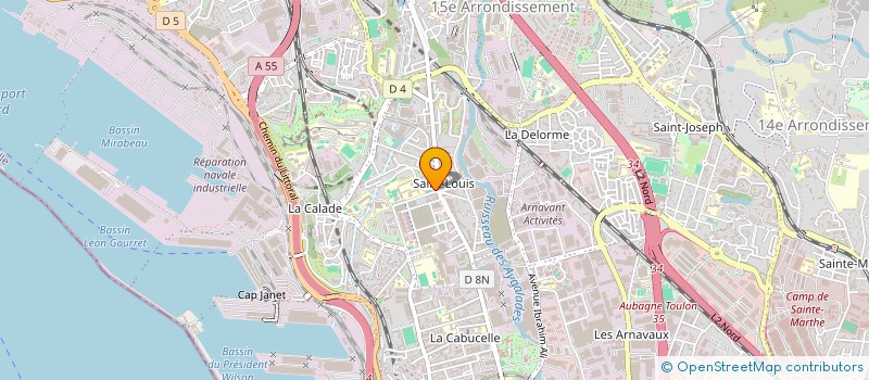 localisation de l'entreprise TAOURIRT IMMOBILIER à MARSEILLE
