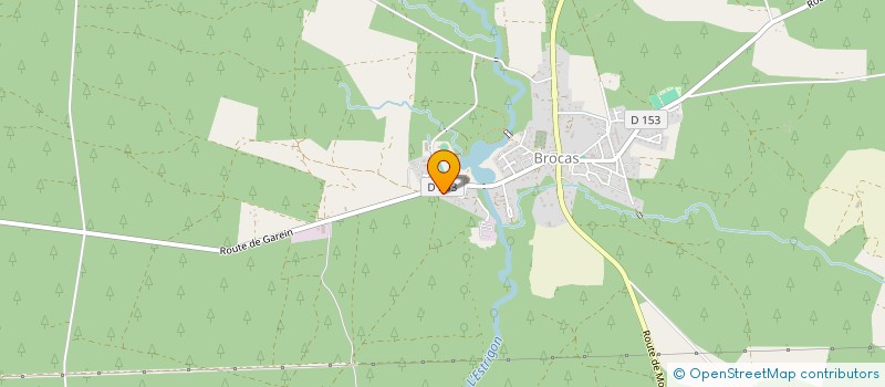 localisation de l'entreprise TAOZEN40  BROCAS