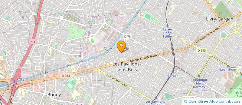 localisation de l'entreprise TAP à LES PAVILLONS-SOUS-BOIS