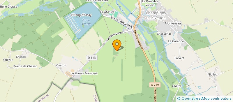 localisation de l'entreprise TAP ASSURANCES  SAINT-AVERTIN