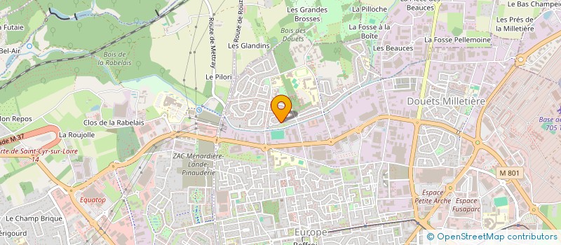 localisation de l'entreprise TAP PAPATTE  TOURS