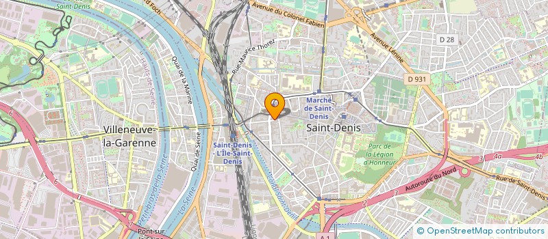 localisation de l'entreprise TAP TAP EXPRESS à SAINT-DENIS