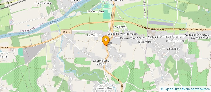 localisation de l'entreprise TAP TERRASSEMENT  FAVEROLLES-SUR-CHER