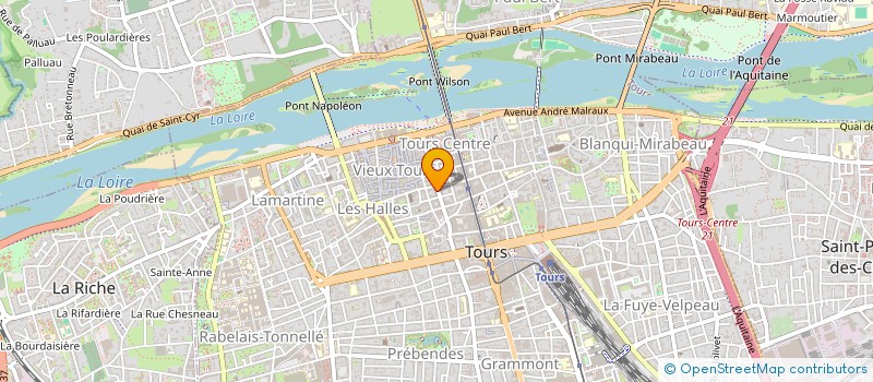 localisation de l'entreprise TAPAGE  TOURS
