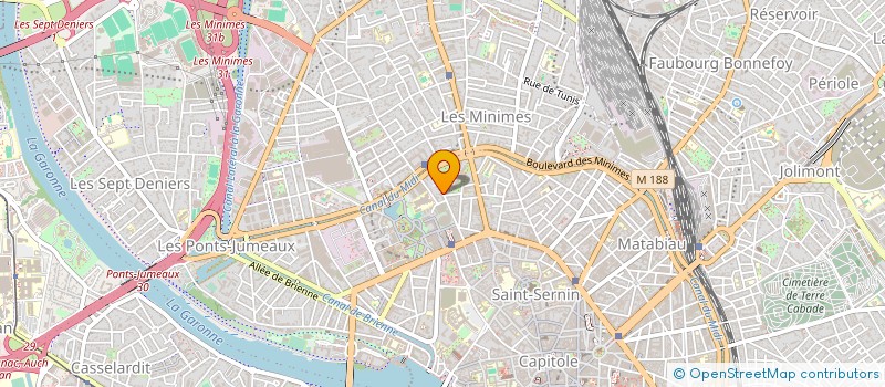 localisation de l'entreprise TAPAGE  TOULOUSE