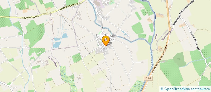 localisation de l'entreprise TAPAGE NOCTURNE  SAINT-NAZAIRE-DE-PEZAN