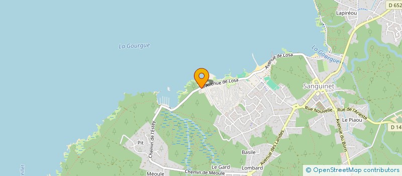 localisation de l'entreprise TAPAGES A SANGUINET  SANGUINET