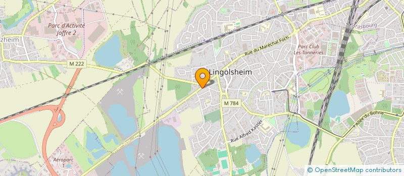 localisation de l'entreprise TAPAN HOLDING  LINGOLSHEIM