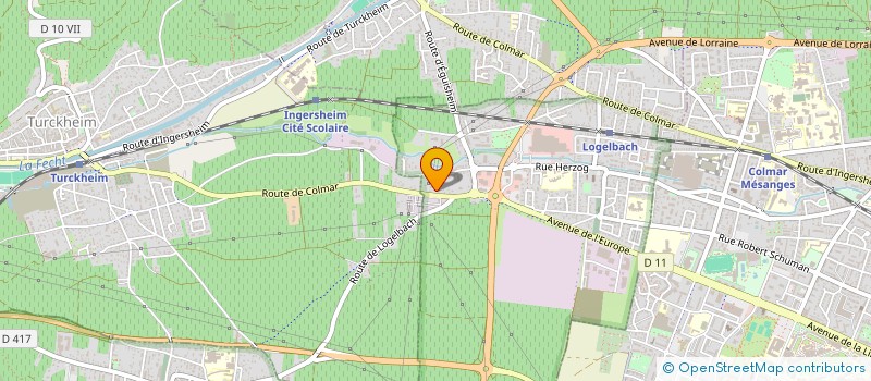 localisation de l'entreprise TAPAN HOLDING  WINTZENHEIM