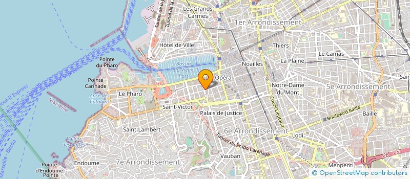 localisation de l'entreprise TAPAS à MARSEILLE