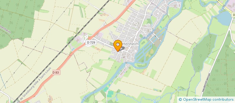 localisation de l'entreprise TAPAS DU VIN  HUTTENHEIM