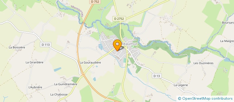 localisation de l'entreprise TAPASTI à REAUMUR