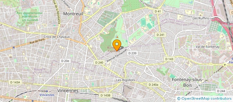 localisation de l'entreprise TAPATACLE à FONTENAY SOUS BOIS