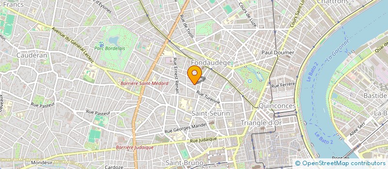 localisation de l'entreprise TAPE  BORDEAUX