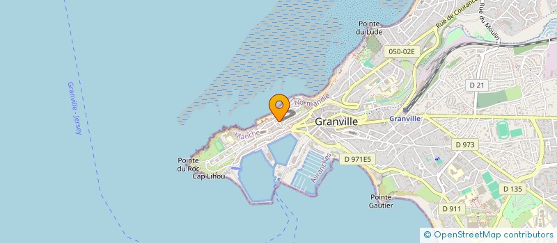 localisation de l'entreprise TAPE A L'OEIL  GRANVILLE