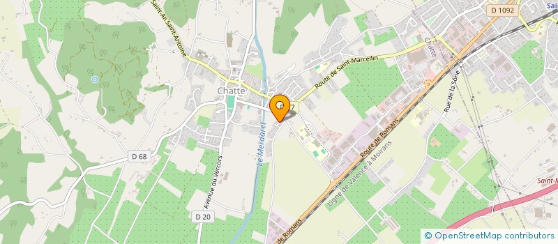 localisation de l'entreprise TAPE DANS L'M.I.L.  CHATTE