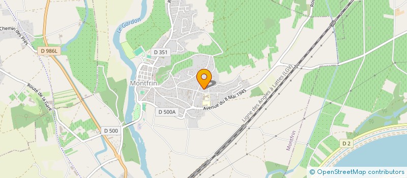 localisation de l'entreprise TAPIA TOUR ORGANISATION  MONTFRIN