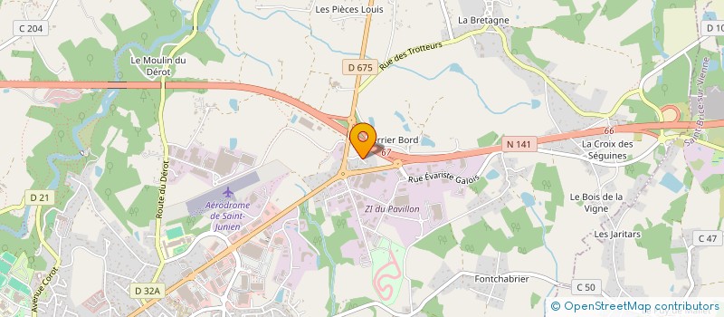 localisation de l'entreprise TAPIERO - LE PETIT BOISSE à SAINT JUNIEN