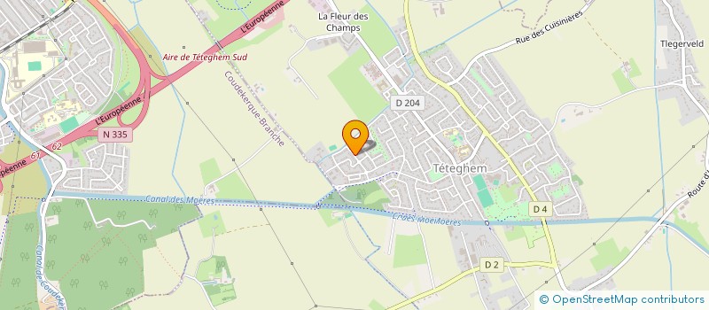 localisation de l'entreprise TAPINVEST  TETEGHEM-COUDEKERQUE-VILLAGE