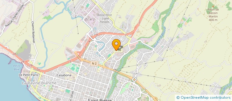 localisation de l'entreprise TAPIOCA REUNION  SAINT-PIERRE