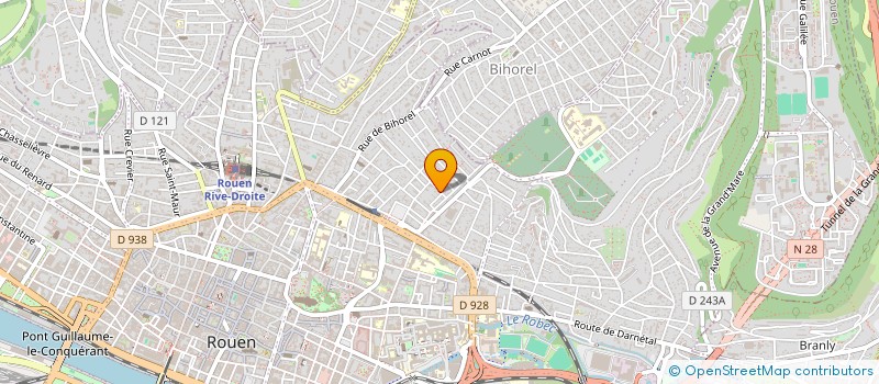 localisation de l'entreprise TAPIR COMPAGNIE à ROUEN
