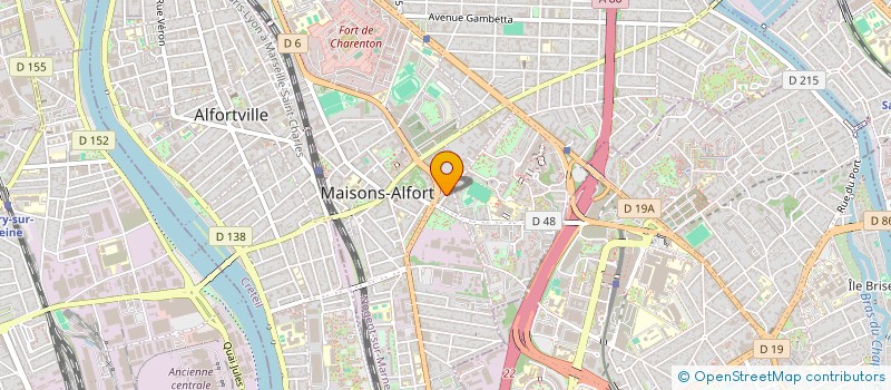 localisation de l'entreprise TAPIR GENEREUX à MAISONS-ALFORT
