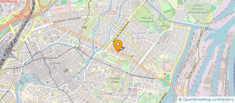 localisation de l'entreprise TAPIRROULANT à STRASBOURG