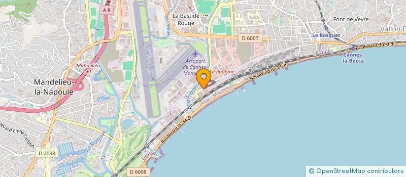 localisation de l'entreprise TAPIS GUIMAX à CANNES