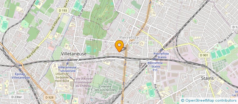 localisation de l'entreprise TAPIS JOSIF à PIERREFITTE-SUR-SEINE