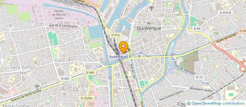 localisation de l'entreprise TAPIS NORD FRANCE à DUNKERQUE