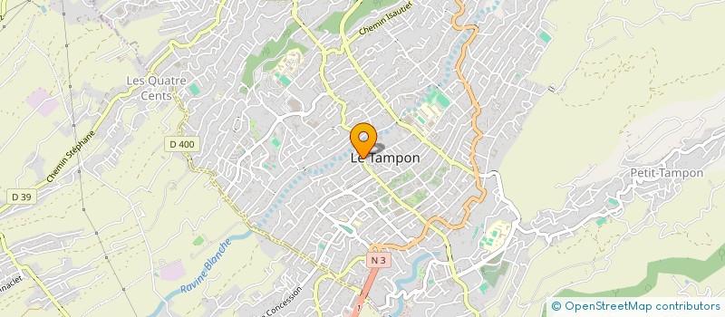 localisation de l'entreprise TAPIS VERT à LE TAMPON