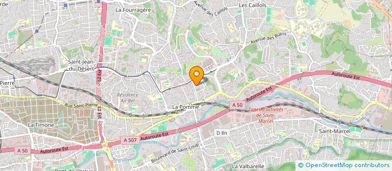 localisation de l'entreprise TAPIS VOLANT  MARSEILLE