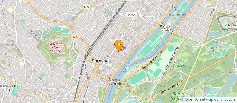 localisation de l'entreprise TAPIS VOLANT MUSIC à SURESNES