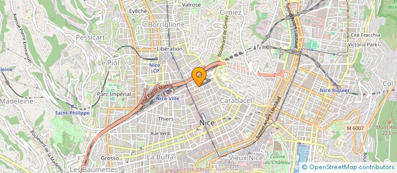 localisation de l'entreprise TAPISHOP à NICE