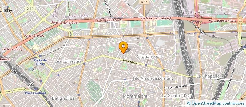 localisation de l'entreprise TAPISSIER DECORATEUR PARIS HAUTE COUTURE à PARIS