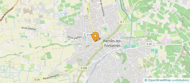 localisation de l'entreprise TAPISSIERS DE PROVENCE  PERNES-LES-FONTAINES