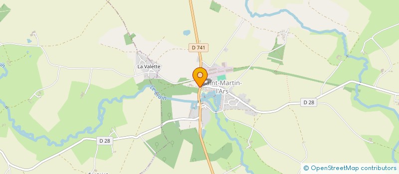 localisation de l'entreprise TAPM  SAINT-MARTIN-L'ARS