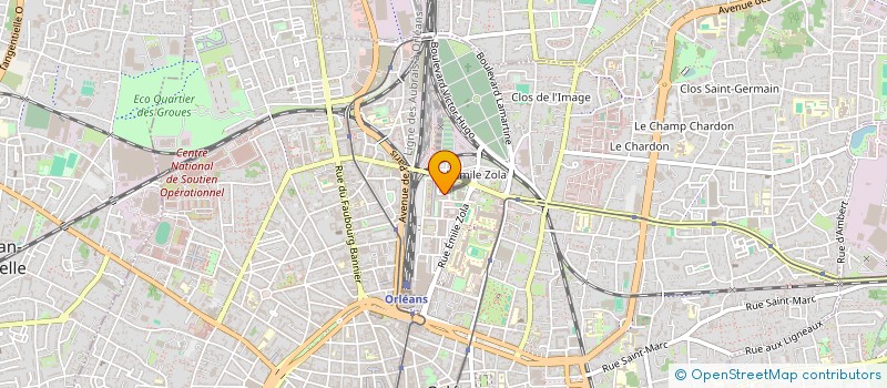localisation de l'entreprise TAPOTOURS à ORLEANS
