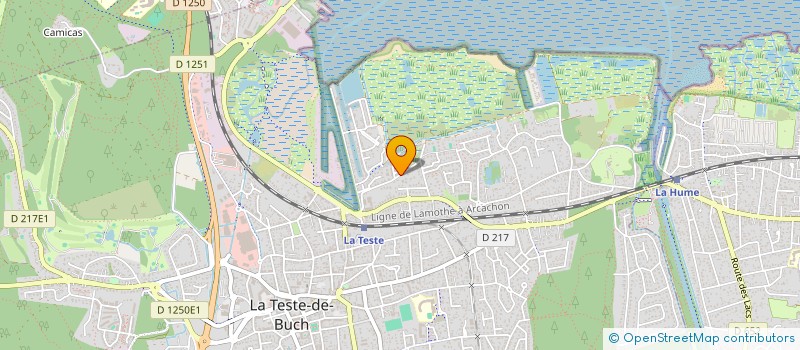 localisation de l'entreprise TAPOU IMMOBILIER à LA TESTE-DE-BUCH