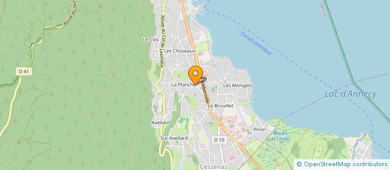 localisation de l'entreprise TAPP à SEVRIER