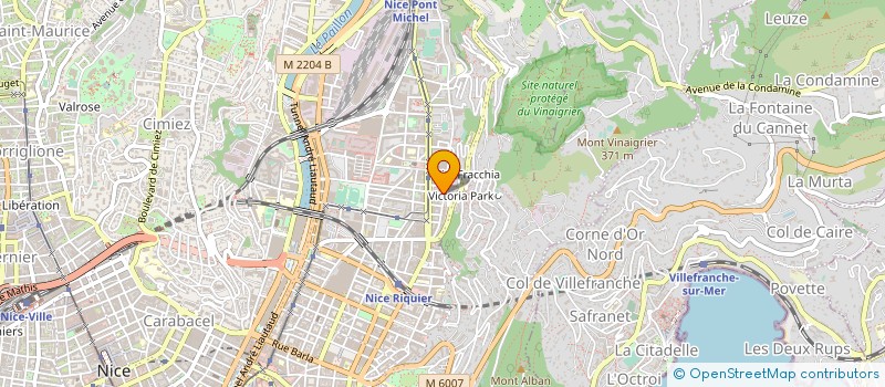 localisation de l'entreprise TAPPARELLA à NICE