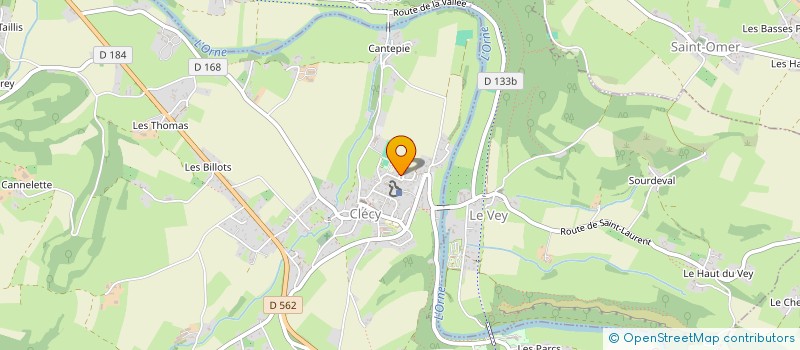 localisation de l'entreprise TAPROM à CLECY