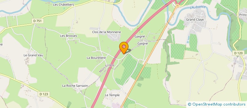 localisation de l'entreprise TAPSIT  MURS-ERIGNE