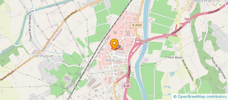 localisation de l'entreprise TAQUIPNEU à MONTAUBAN
