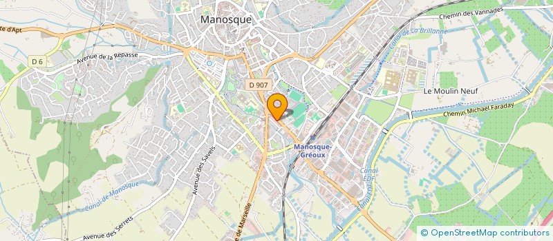 localisation de l'entreprise TAQWA  MANOSQUE